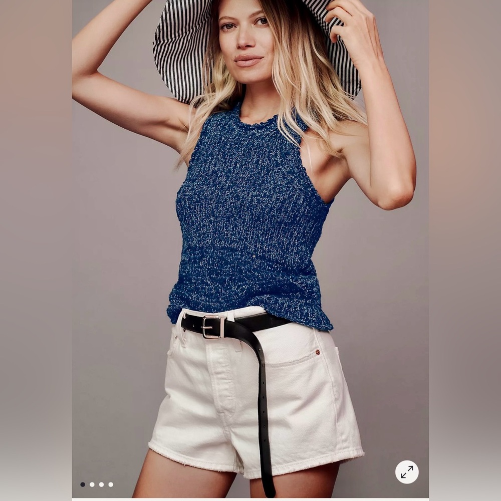Pilcro Stitched Sweater Tank from Anthropologie.